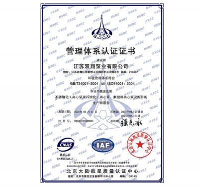 环境管理认证